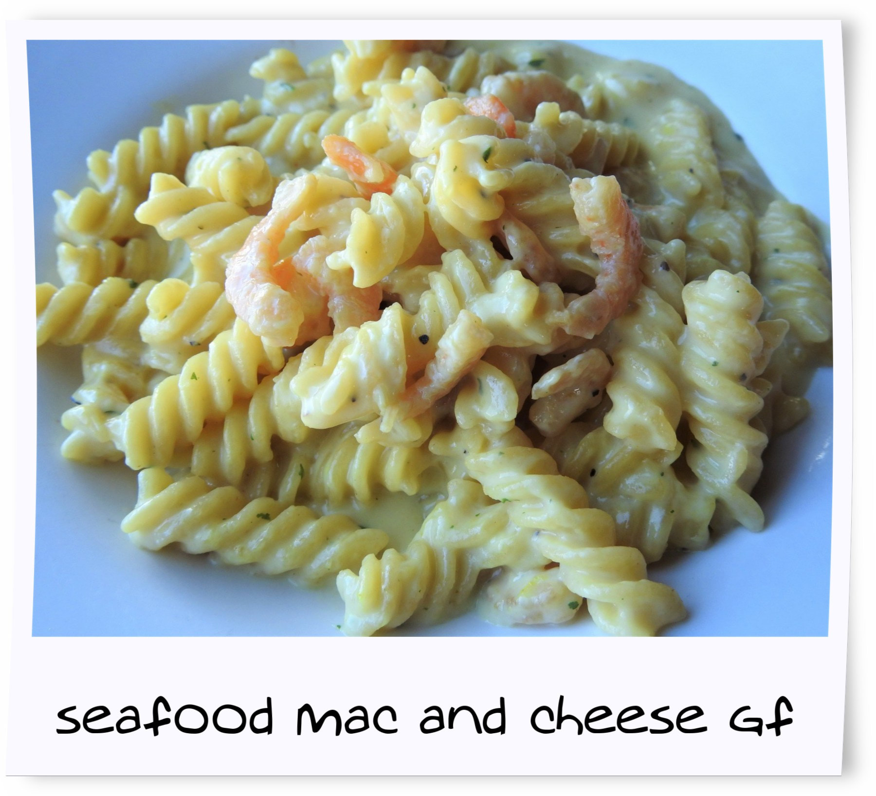Seafood Mac and Cheese GF